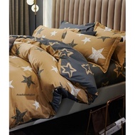 5 in 1 Super Single comforter veil Set. Fits a thick,/ coway cuckoo mattress, height up to 15 inches