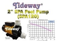 Tideway 2 SPA Pool Pump SPA120 0.9kW/1.2HP