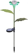 Aolyty Solar Garden Lights, IP65 Waterproof Solar Flowers Light Outdoor Decorative, LED Landscape Li