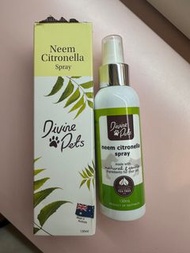 Divine pets Neem Citronella spray  天然防蚊蟲、跳蚤、牛蜱噴霧