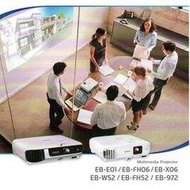 EPSON EB-E01 EB-FH06 EB-X06 EB-W52 EB-FH52 EB-972 投影機(預購) 智慧投影,簡單操作,快速掌握商機,即將上市.