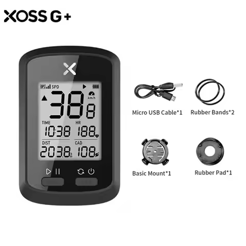 XOSS G2 G2+ GPS Bicycle Computer Wireless Waterproof Bike Speedometer English Version For Outdoor Cy