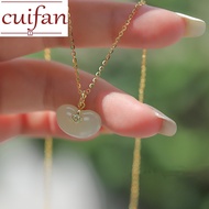 gold necklace pawnable 18k Natural Hotan Jade Opal Ruyi Acacia Beans Necklace tala by kyla necklace