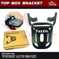 Yestar Heavy Duty Full Alloy Top Box Bracket for Yamaha Fazzio Motorcycle Accessories
