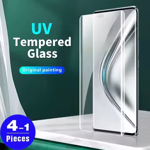 Full Glue UV Tempered Glass for Huawei Nova 7 8 Pro Glass for Huawei Mate 20 30 40 50 60 Art P30 P40