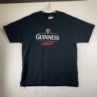 Guinness Pint Beer T Shirt Brewery Draught Graphic Tee Black Adult Size XL