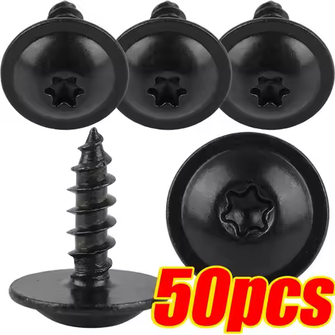 10-50PCS Car Engine Cover Undertray Splashguard Wheel Arch Torx Screw Fastener Clips for VW Audi A1 