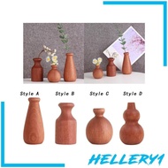 [Hellery1] Wooden Vase, Flower Pot Holder, Flower Pot Display, Home Decor, Desktop Planter,
