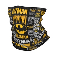 Dark Knight Batman Men Neck Gaiter Face Scarf Cover Neck Gaiter Men Women Bandana Scarf Thin Summer 