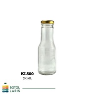 [POST TODAY - FAST SELLING 🔥] BOTOL KACA 250ML