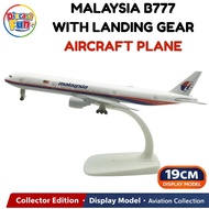 19cm Malaysia Airlines Boeing B777 with Landing Gear Diecast Aircraft Model Alloy Airplane Collectib