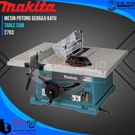 Makita Table Saw 2703 Mesin Gergaji Potong Kayu Meja 210 MM1650 Watt