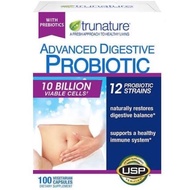 Trunature Advanced Digestive Probiotic 100 Capsules