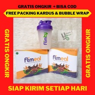 Free Bottles, Flimeal By Flimty Cereal Drink Chocolate Flavor Substitute To Eat Halal BPOM FREE Ship