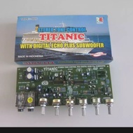 stereo tone control with digital echo titanic type 566 sound system audio ampli amplifier rakitan