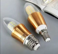 5W E14 LED 節能暖光燈泡（兩個）Energy-saving Bulbs (Warm white color, 2 pcs)