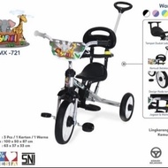 Sepeda Anak Roda 3 Nekel Safari Chrome