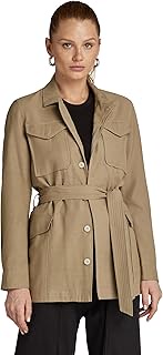 Women's Fluid Field Jacket, Green (ensis green D24257-D522-6057), Small