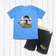 Rabbits 03 Children's Suit Ages 2-10 Years [M3] Children's Clothing Set Children's Top/ Cartoon Chil