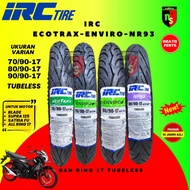 New IRC ECOTRAX NR96 TIRES Ring 17 (70/90 80/90 90/90) TUBLES