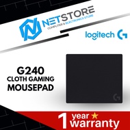 LOGITECH G240 Cloth Gaming Mouse Pad  - BLACK - 943-000046
