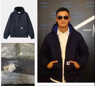 全新現貨未拆免運Carhartt wip active jacket 海軍藍 M 余文樂相似款如圖 玩卡哈必收三大單品之一 古著