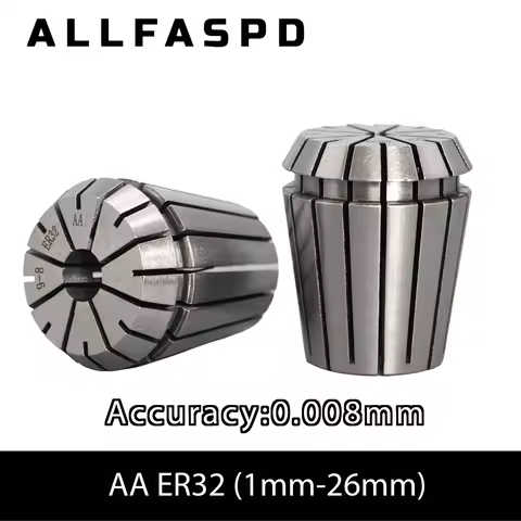 ER32 Collet ER Collet Chuck 1mm-26mm 3.175mm 6.35mm 12.7mm ER32 Collet Set AA 0.008mm Spring Collet 
