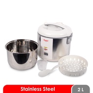 COSMOS Rice Cooker 2 Liter Panci Stainless Steel CRJ 9303 / Magic Com