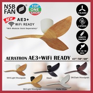 NSB FAN AERATRON AE3+/ AE3+ Wifi Ready 43 / 50 / 60 Inches DC MOTOR REMOTE CONTROL CEILING FAN