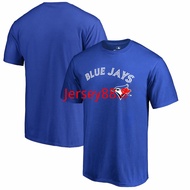 National Baseball League Blue Jays Toronto Blue Jays Pure Cotton Short Sleeve T-Shirt