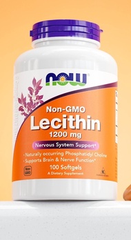 เลซิติน | Sunflower Lecithin / Soy Lecithin [Softgels] by NOW FOODS
