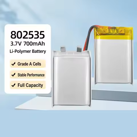 for 802535 700-750mah Polymer Lithium Battery for Bluetooth Speaker Lamp