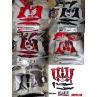 Coverset Cover Set (HLD) Yamaha Srl110 Srl 110 Lagenda110 Lagenda 110 First Model (STICKER RANDOM)