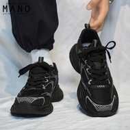 Mano network men's sneakers Black Warrior Daddy shoes รองเท้าผ้าใบผู้ชายตาข่าย Mano รองเท้าพ่อ Samu