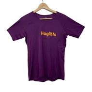 HAGLOFS Tshirt Shirt purple Women Short sleeves Direct from Japan Secondhand