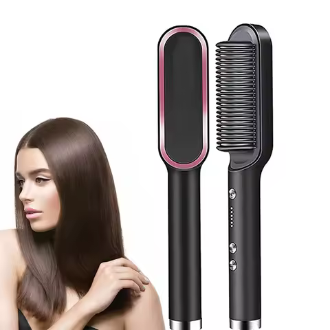 High-quality Straight Hair Comb Heated Straight Hair Stick Personal Care Hair Brush Quick Heat Hair 