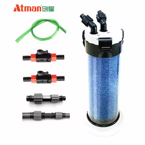 Atman Pre filter for aquarium fish tank external prefilter barrel QZ30 turtle jar external barrel fi