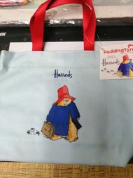 英國Harrods Paddington BEAR 熊仔小手挽袋