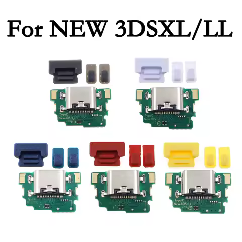 USB-C Charging Port Replacement Set For NEW 3DS XL Convert to USB-C Mod Type C Charging Socket for G