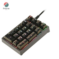 EMERAY Accounting Keyboard Mini 21 Keys K21 Number Pad