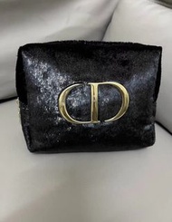 ⭐全新現貨包順豐⭐  2025年最新  Dior beauty vip gift 黑色絲絨面 化妝袋