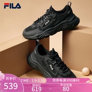 斐乐（FILA） 官方MARS 1S+男鞋复古运动鞋新款火星鞋跑步鞋 黑-BK 40