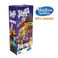 Buy 1 Free 1 [ORIGINAL Hasbro] Jenga: Fortnite Edition Block Stacking Solid Wood Toys Game Stack Blo