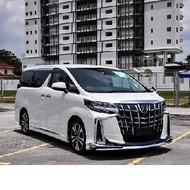 2021 Toyota Luxury MPV Alphard or Vellfire For Rent KERETA Sewa SELANGOR KL Pilot Seat Car Rental 吉隆