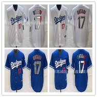Same Day DeliveryMexico Dodgers Dodgers Baseball Uniform No. 17 OHTANI Otani Shohei Jersey