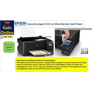 Epson EcoTank L3210 A4 All-in-One Ink Tank Printer