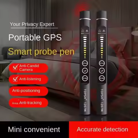 Anti-surveillance RF detector, infrared hotel cameras, GPS Tracker signal Finder anti-recording dete