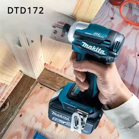 Makita DTD172 Wireless Drills Charging Drill Brushless Driver 18V Electric Screwdriver Impact Hand E
