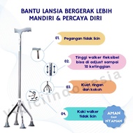 Stainless Steel Walking Stick 3 Legs/ Elderly Walking Stick Walking Stick