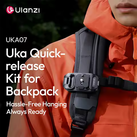 Ulanzi UKA07 Uka Quick-Release Kit for Backpack Hassle-Free Hanging 10KG Load Suit for Arca-Swiss & 